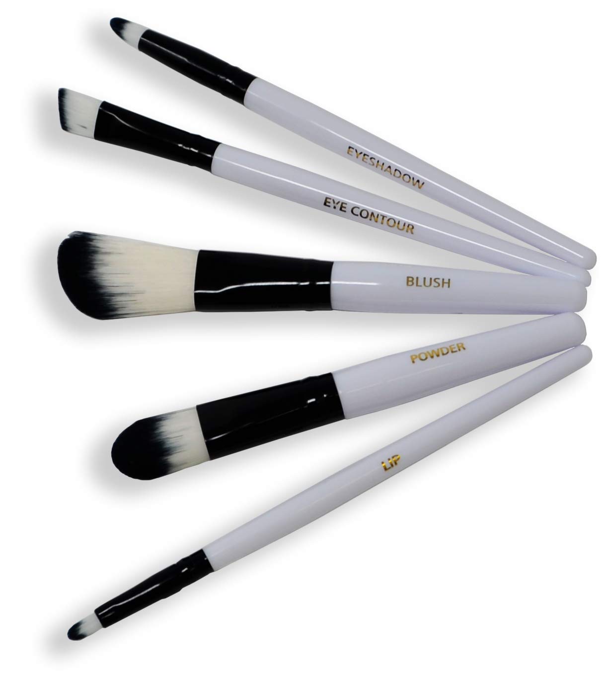 5-Piece Pro Makeup Brush Set