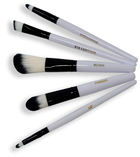 5-Piece Pro Makeup Brush Set