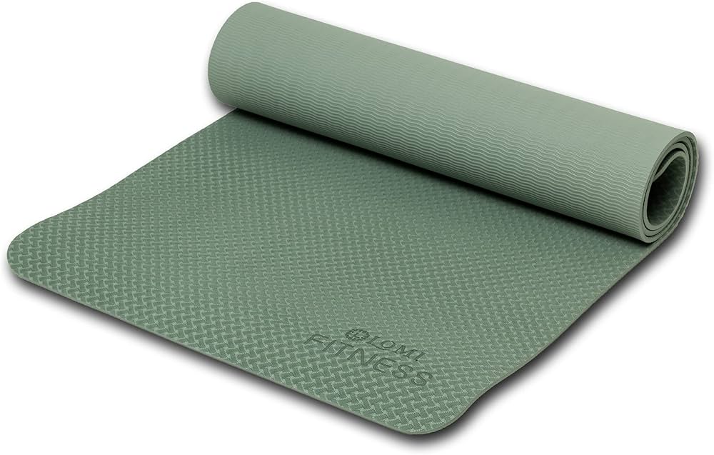 Textured Natural Rubber Yoga Mat by Yoga Direct