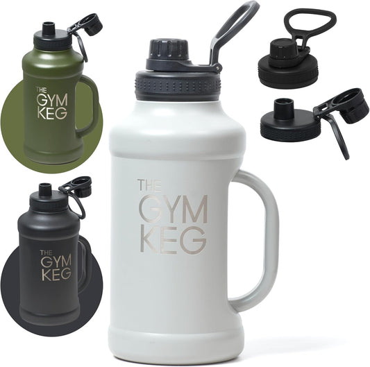 Gym Keg Insulated Water Bottle - 40oz - Double-Wall Insulation Water Container